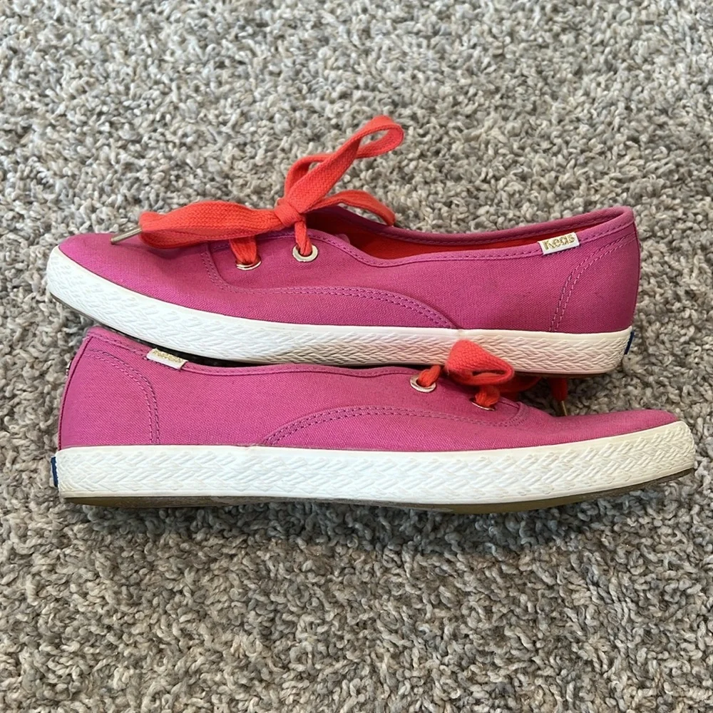 Keds x Kate Spade New York Hot Pink Sneakers